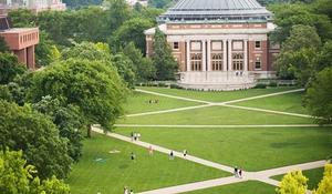 Main Quad from the air UIUC