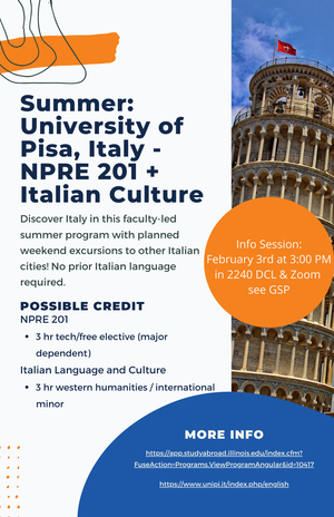 See body for information on graphic. Graphic shows the leaning tower of Piza.