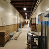 2nd floor hallway under construction