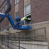 working an a lift